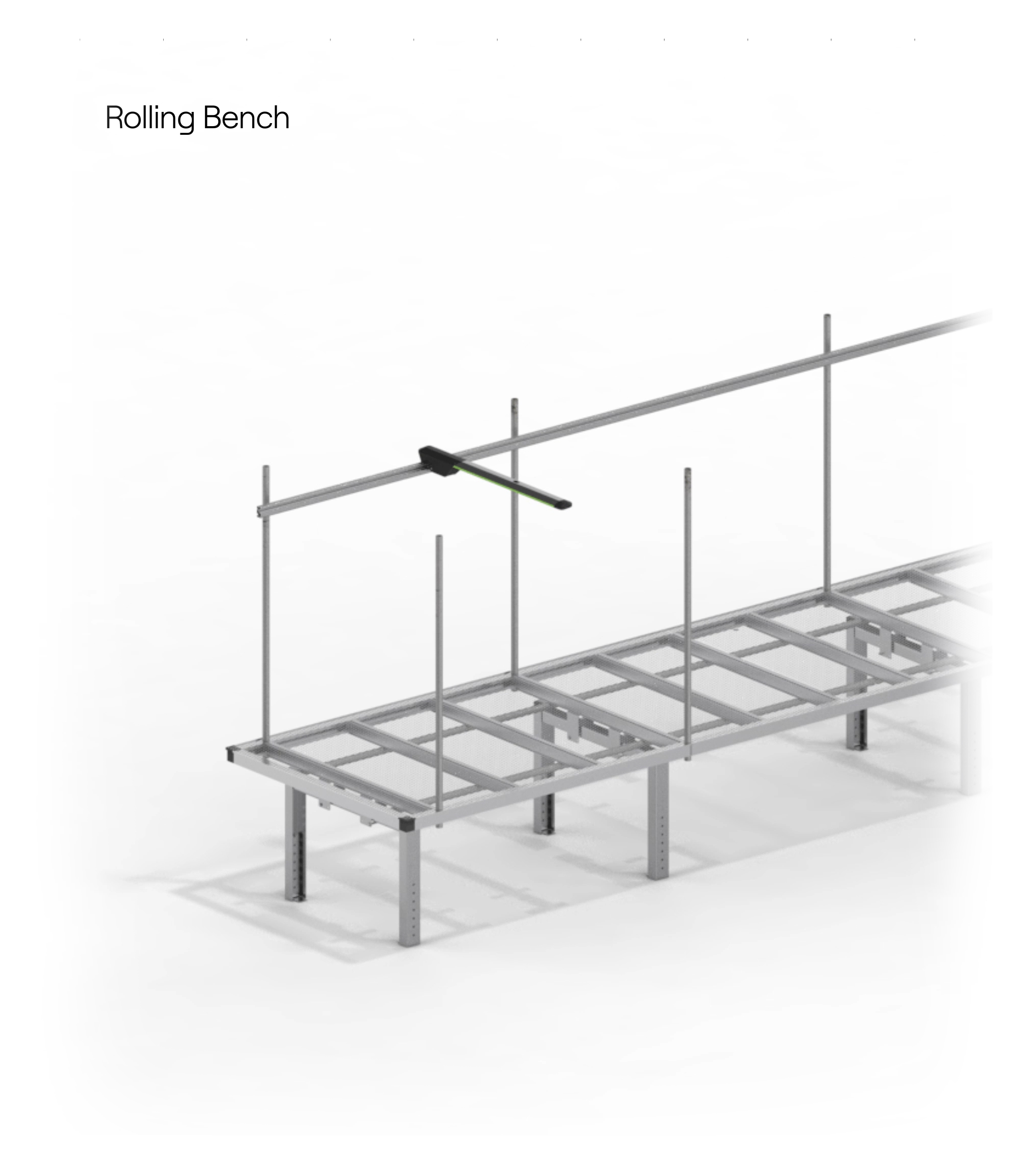 Rolling bench