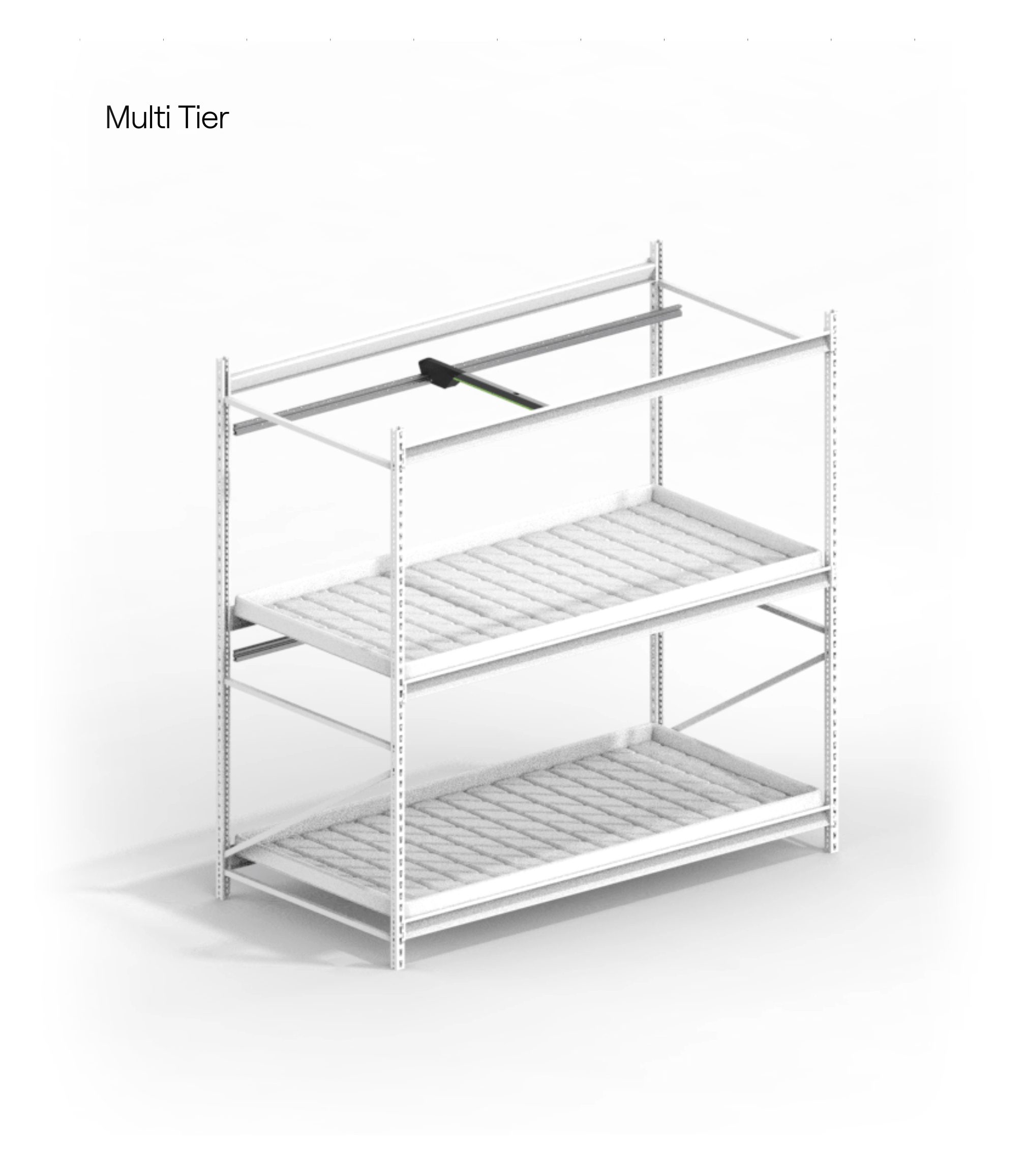 Multi tier rack